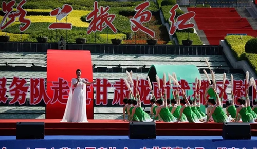 2019武都花椒產(chǎn)銷對(duì)接(電商)洽談會(huì)在階州廣場(chǎng)隆重開幕~
