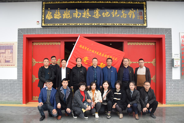 市龍江集團開展“不忘初心、牢記使命”主題黨日活動