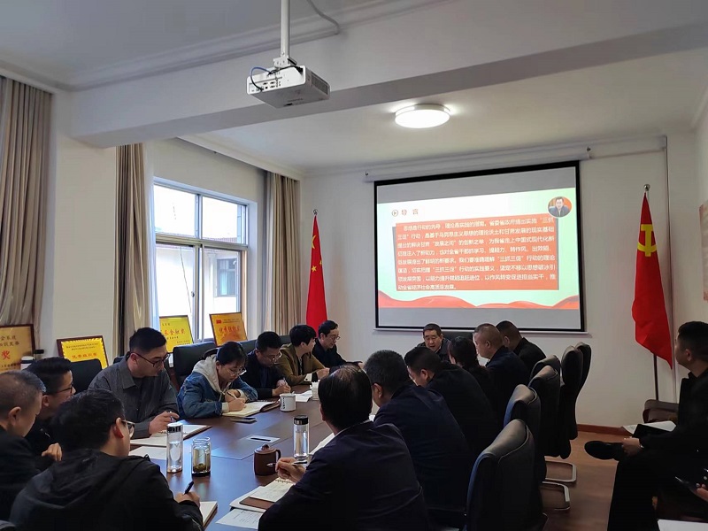 【“三抓三促”行動(dòng)進(jìn)行時(shí)】市龍江城鄉(xiāng)集團(tuán)開展“隴南要發(fā)展，我該謀什么”——圍繞“加快集團(tuán)公司高質(zhì)量發(fā)展，我該謀什么”專題研討